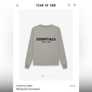 Fear of God Essentials Relaxed Crew Neck